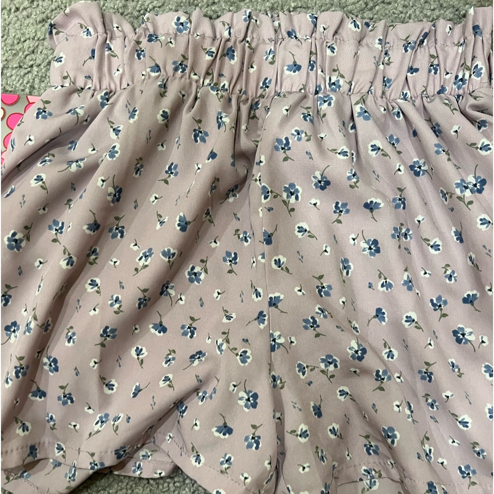 It’s a purple pair of shorts